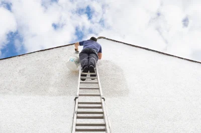 Peinture extérieure à la Balme-de-Thuy — façades et ravalement